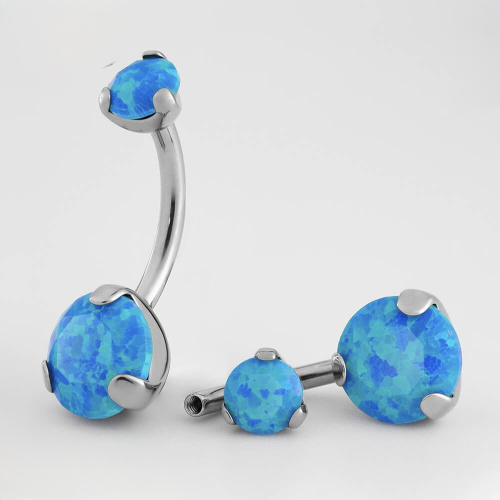 Банан Opal 05 Diamond cut 1.6 мм (14G) фото 2